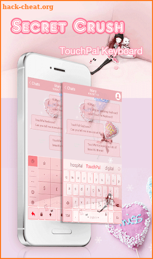 Secret Crush Valentine Theme screenshot