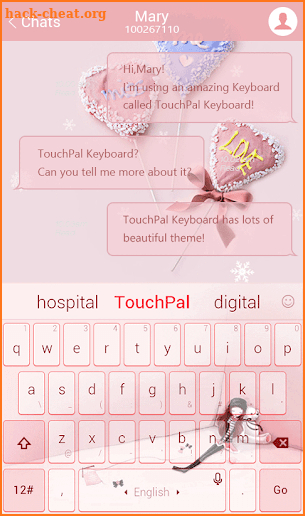 Secret Crush Valentine Theme screenshot