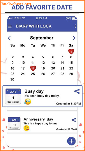 Secret Diary With Lock - Diary With Password screenshot