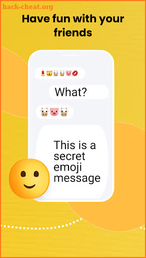Secret Emoji - Encrypted messaging with emoji key screenshot