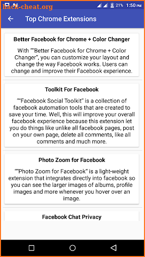 Secret Facebook Tips and Tricks - Messenger Tricks screenshot