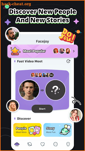 Secret - Live video chat screenshot