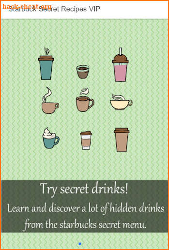 Secret Menu for Starbucks Pro screenshot
