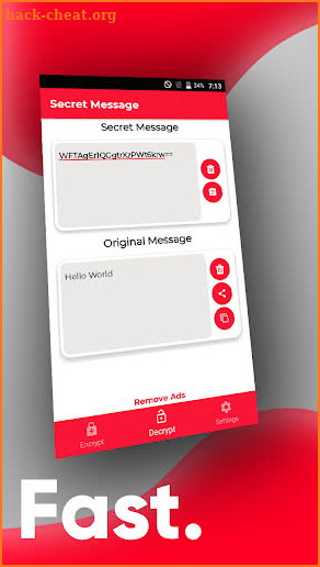 Secret Message - Encrypt/Decrypt Messages screenshot