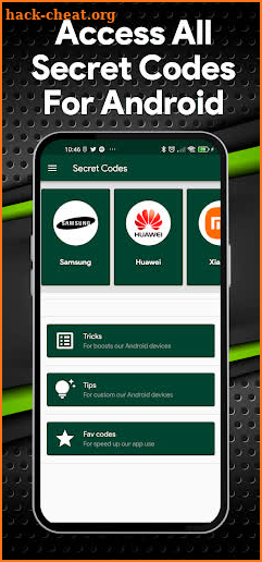 Secret Mobile Codes and Tricks screenshot