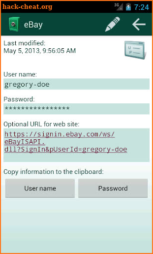 Secret Safe Password Manager screenshot