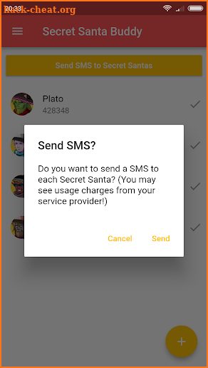 Secret Santa Buddy screenshot
