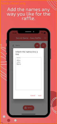 Secret Santa - Easy Raffle screenshot