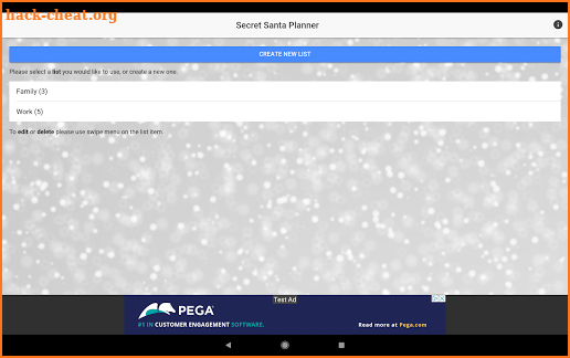 Secret Santa Planner screenshot