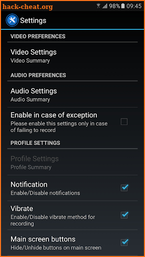 Secret Video Recorder Premium screenshot