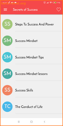 Secrets of Success : Daily Success Tips screenshot