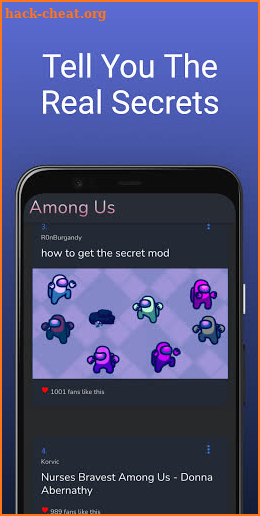 Secrets™: Among Us Editor Tips screenshot