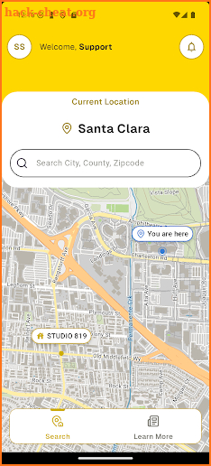 Section 8 Search screenshot