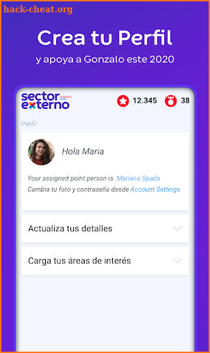 Sector Externo Gonzalo 2020 screenshot