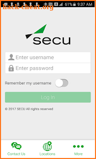 SECU Mobile-Smartphone screenshot