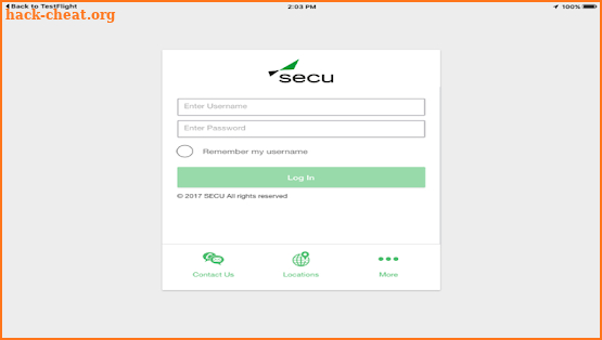 SECU Mobile-Tablet screenshot