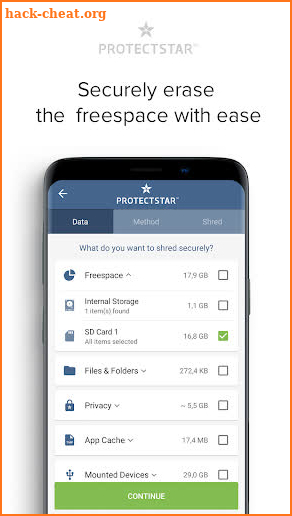 Secure Erase with iShredder 6 screenshot