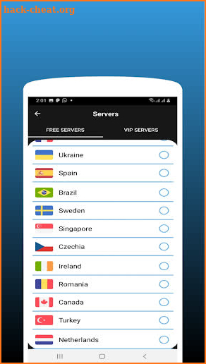Secure NET VPN screenshot