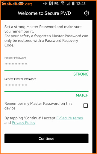 Secure PWD – Password Manager screenshot