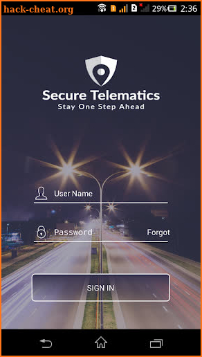 Secure Telematics screenshot