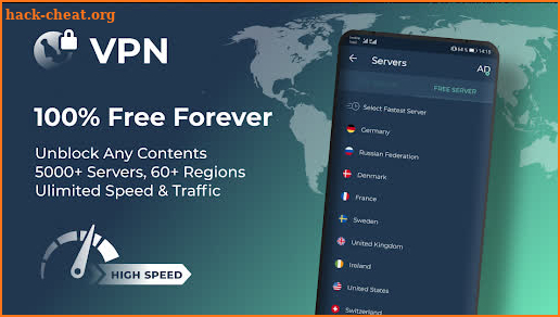 Secure VPN - Safer Internet & Speed Test screenshot