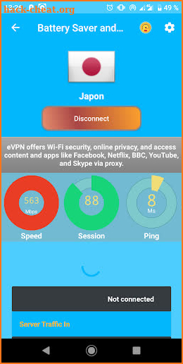 Secure VPN - Unlimited VPN Proxy & Battery Saver screenshot