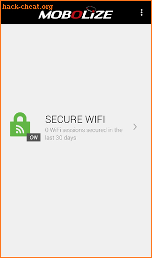 Secure Wi-Fi screenshot