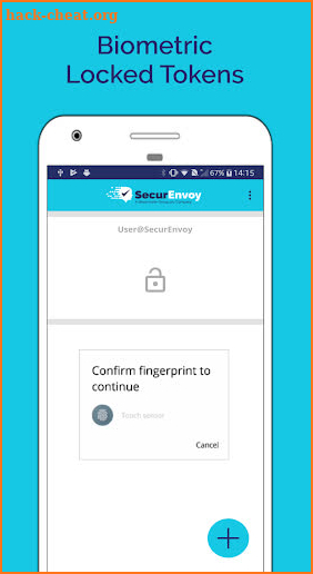 SecurEnvoy Authenticator screenshot