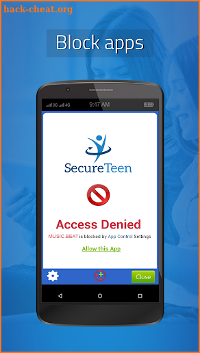 SecureTeen Child App screenshot