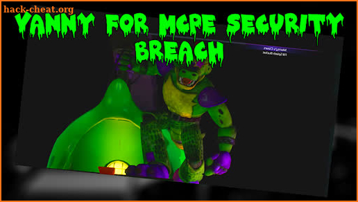 Security Breach Vanny for MCPE screenshot