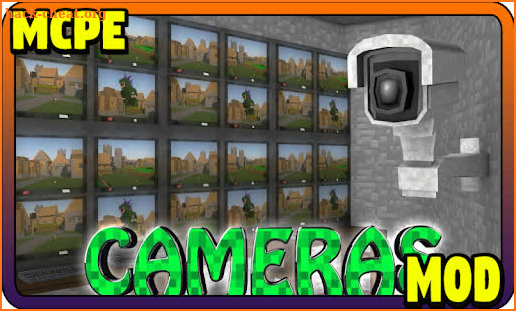 Security Camera for MCPE - Minecraft Mod screenshot