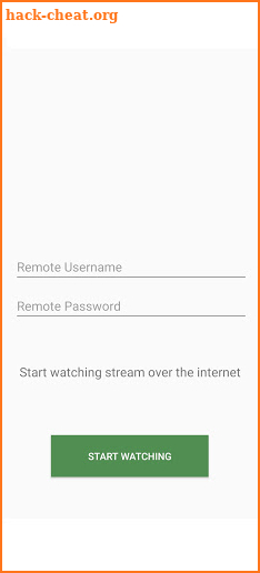 Security CamIO - Phone as Internet Camera screenshot