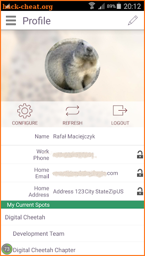 SeeingSpot screenshot