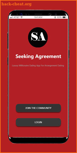 Seeking Agreement - Rich Dating For Arrangement screenshot