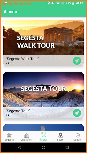 Segesta Green Tours screenshot