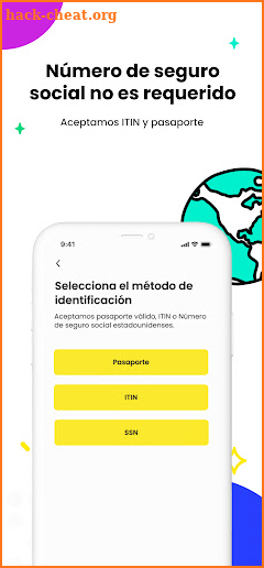 Seis: banca móvil en español screenshot