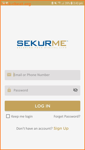 SekurMe screenshot