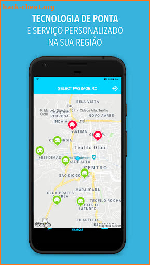 Select Passageiro screenshot