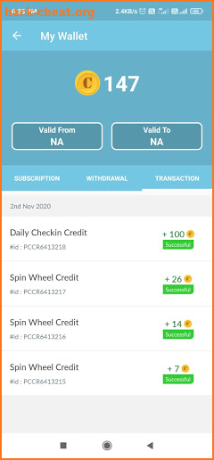 Self Earning - Earn On Scratch And Spin screenshot