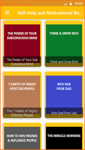 Self-Help and Motivational Books : Read & Download screenshot
