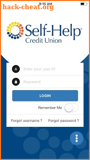 Self-Help CU Mobile Banking screenshot