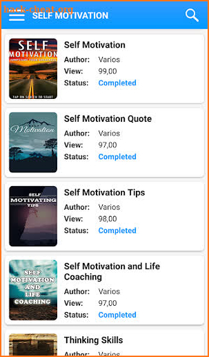 Self Motivation screenshot
