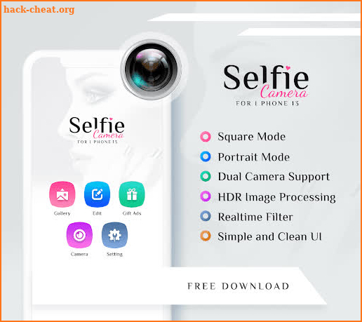 Selfi Camera for iPhone 13 screenshot