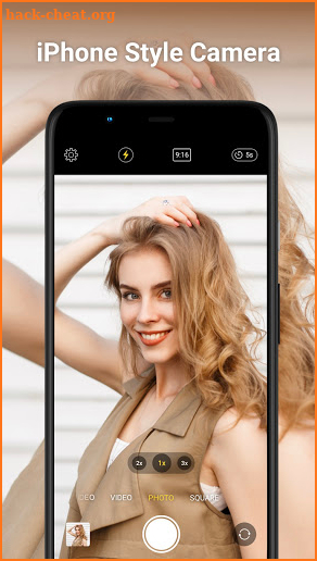 Selfie Camera for iPhone 12 – iPhone camera OS 14 screenshot