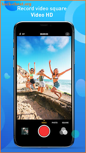 Selfie Camera iPhone X - OS 12 Camera screenshot