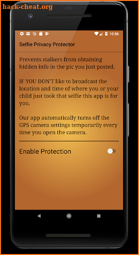 Selfie Privacy Protector screenshot