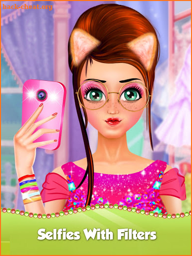 Selfie Queen Fashion Social Girl Dress Up Makeover screenshot
