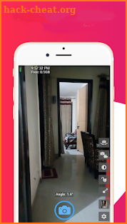 Selfie Stick App. Snap Selfie Camera. Grid Camera. screenshot