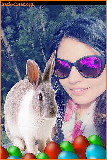 Selfie with Easter Bunny screenshot