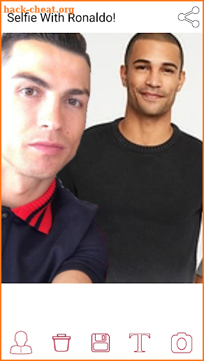 Selfie With Ronaldo! screenshot